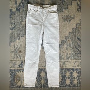Jcrew White Skinny Jeans